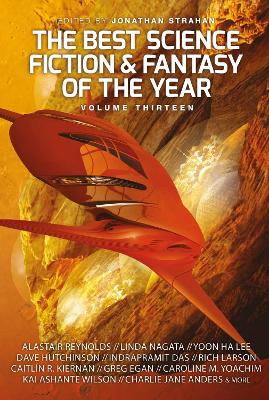 Cover of The Best Science Fiction and Fantasy of the Year, Volume Thirteen