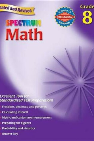 Cover of Spectrum Math 8