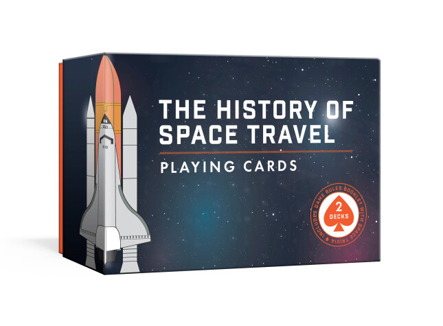 Book cover for History of Space Travel Playing Card Set