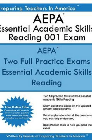 Cover of AEPA Essential Academic Skills Reading 001 Exam