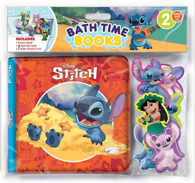 Book cover for Disney Stitch: Bath Time Book