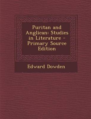 Cover of Puritan and Anglican