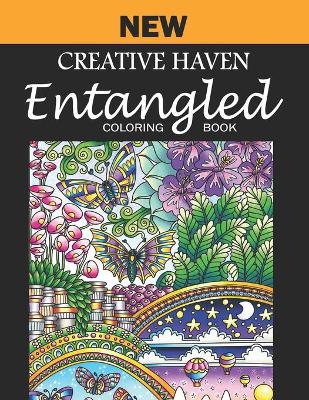 Book cover for New Creative Haven Entangled Coloring Book