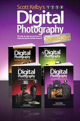 Cover of Scott Kelby's Digital Photography Boxed Set, Parts 1, 2, 3, and 4