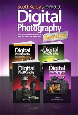 Cover of Scott Kelby's Digital Photography Boxed Set, Parts 1, 2, 3, and 4
