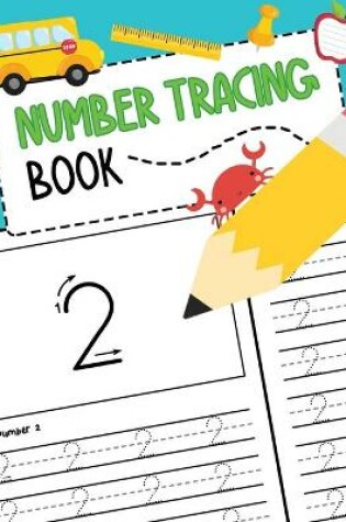 Cover of Number Tracing Book