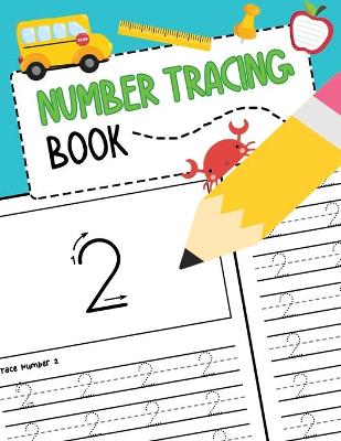 Book cover for Number Tracing Book