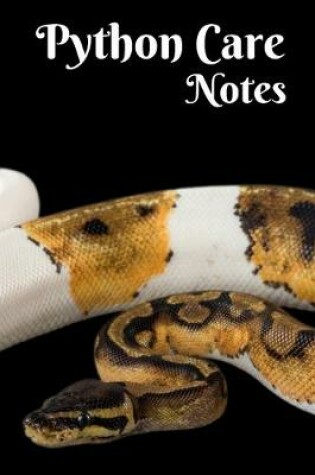 Cover of Python Care Notes