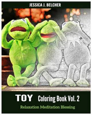 Book cover for Toy Coloring Books Vol.2 for Relaxation Meditation Blessing