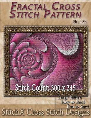 Book cover for Fractal Cross Stitch Pattern - No. 125