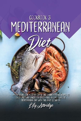 Book cover for Mediterranean diet cookbook 3