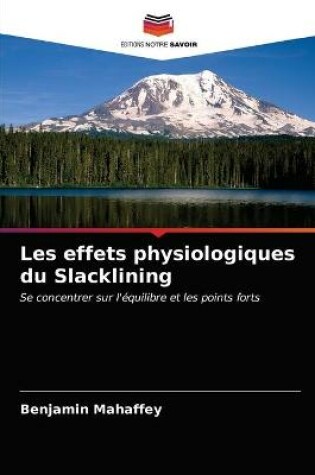 Cover of Les effets physiologiques du Slacklining