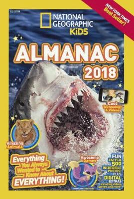 Book cover for National Geographic Kids Almanac 2018