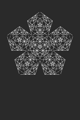 Book cover for sacred geometry pentagram
