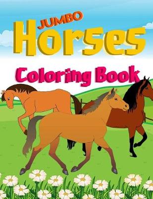 Book cover for Horses Coloring Book