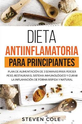 Book cover for Dieta Antiinflamatoria para Principiantes