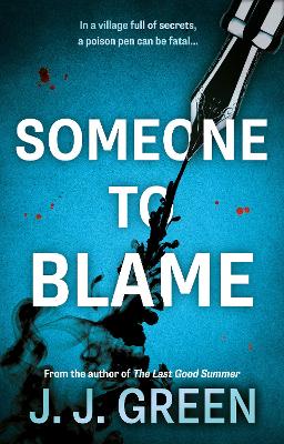 Book cover for Someone To Blame