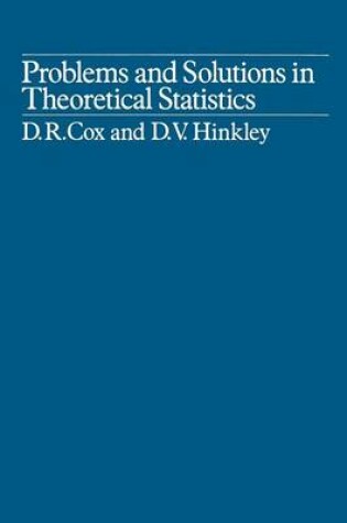 Cover of Problems and Solutions in Theoretical Statistics