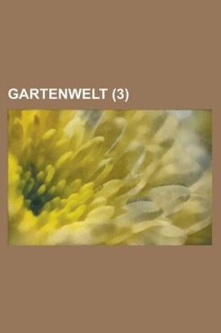 Cover of Gartenwelt (3 )