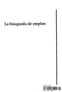 Book cover for La Busqueda de Empleo