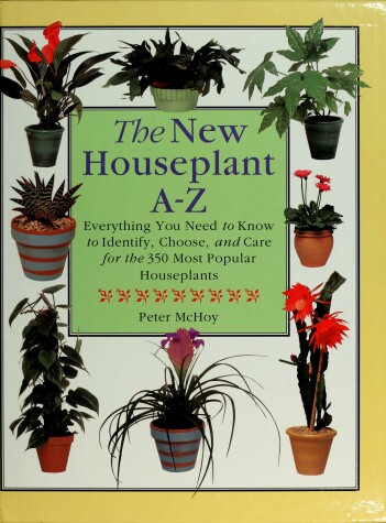 Book cover for New Houseplants A-Z