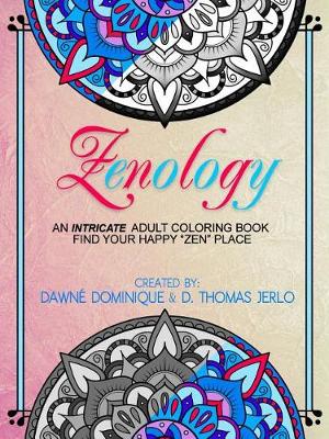 Book cover for Zenology, Adult Coloring Book