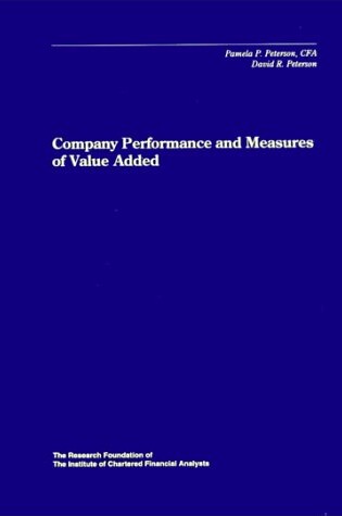 Cover of Company Performance and Measures of Value Added