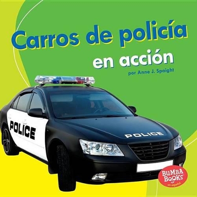 Book cover for Carros de Policía En Acción (Police Cars on the Go)