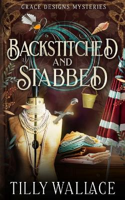 Book cover for Backstitched and Stabbed