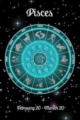 Cover of Zodiac Undated Weekly Planner - Pisces February 20 - March 20