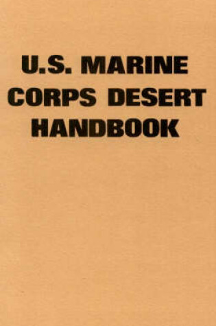 Cover of U.S. Marine Corps Desert Handbook