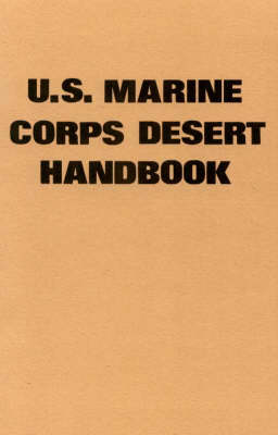 Book cover for U.S. Marine Corps Desert Handbook