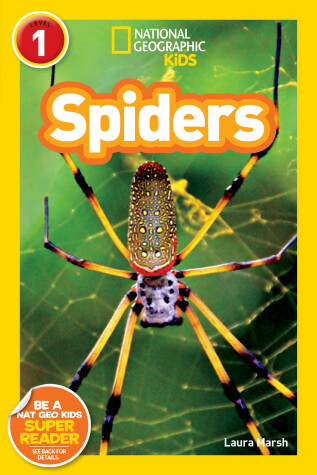 Book cover for National Geographic Kids Readers: Spiders