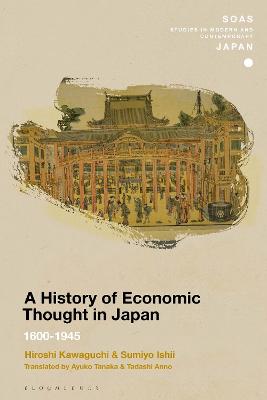 Book cover for A History of Economic Thought in Japan