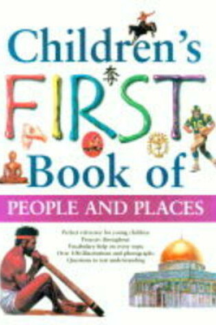Cover of Children's First Book of People and Places