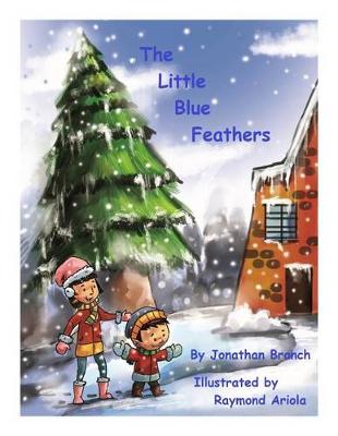 Book cover for The Little Blue Feathers