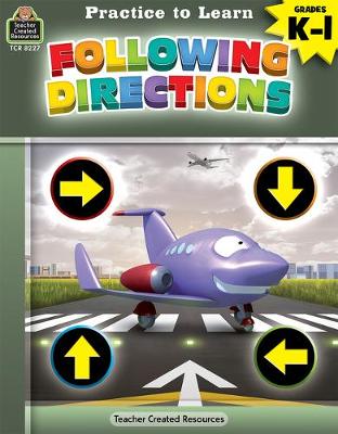 Cover of Following Directions (Gr. K-1)