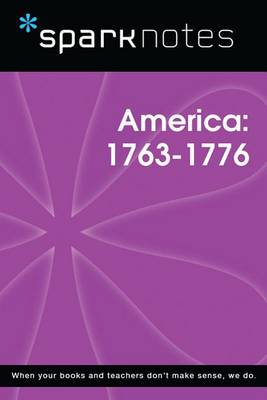 Book cover for Pre-Revolutionary America (1763-1776) (Sparknotes History Note)