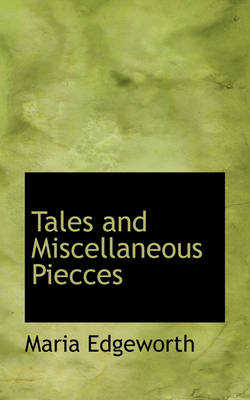 Book cover for Tales and Miscellaneous Piecces