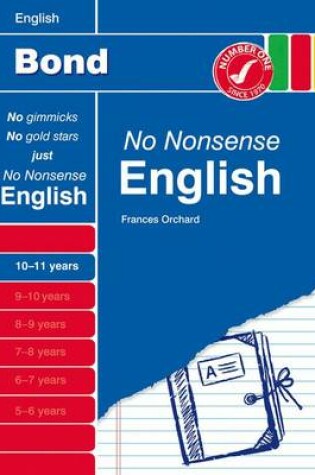 Cover of Bond No Nonsense English: 10-11 Years