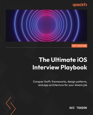 Book cover for The Ultimate iOS Interview Playbook