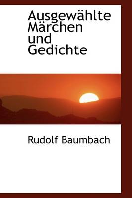 Book cover for Ausgew Hlte M Rchen Und Gedichte