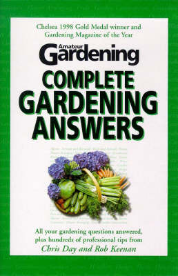 Book cover for "Amateur Gardening's" Complete Gardening Answers