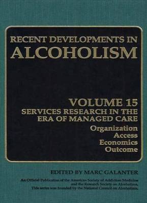 Cover of Recent Developments in Alcoholism