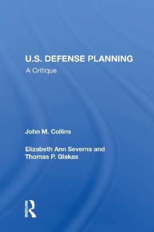 Cover of U.S. Defense Planning