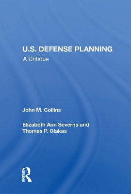 Book cover for U.S. Defense Planning