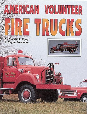 Book cover for American Volunteer Fire Trucks