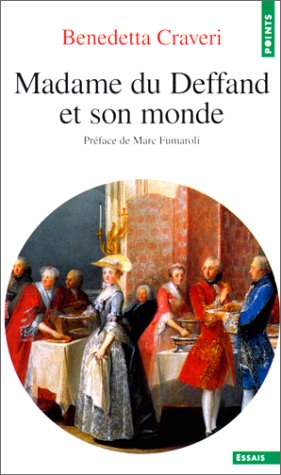 Book cover for Madame Du Deffand Et Son Monde