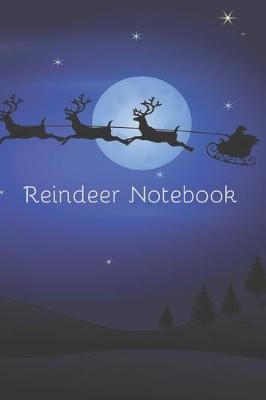 Book cover for Reindeer Notebook