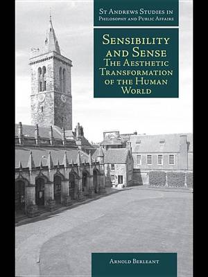 Cover of Sensibility and Sense